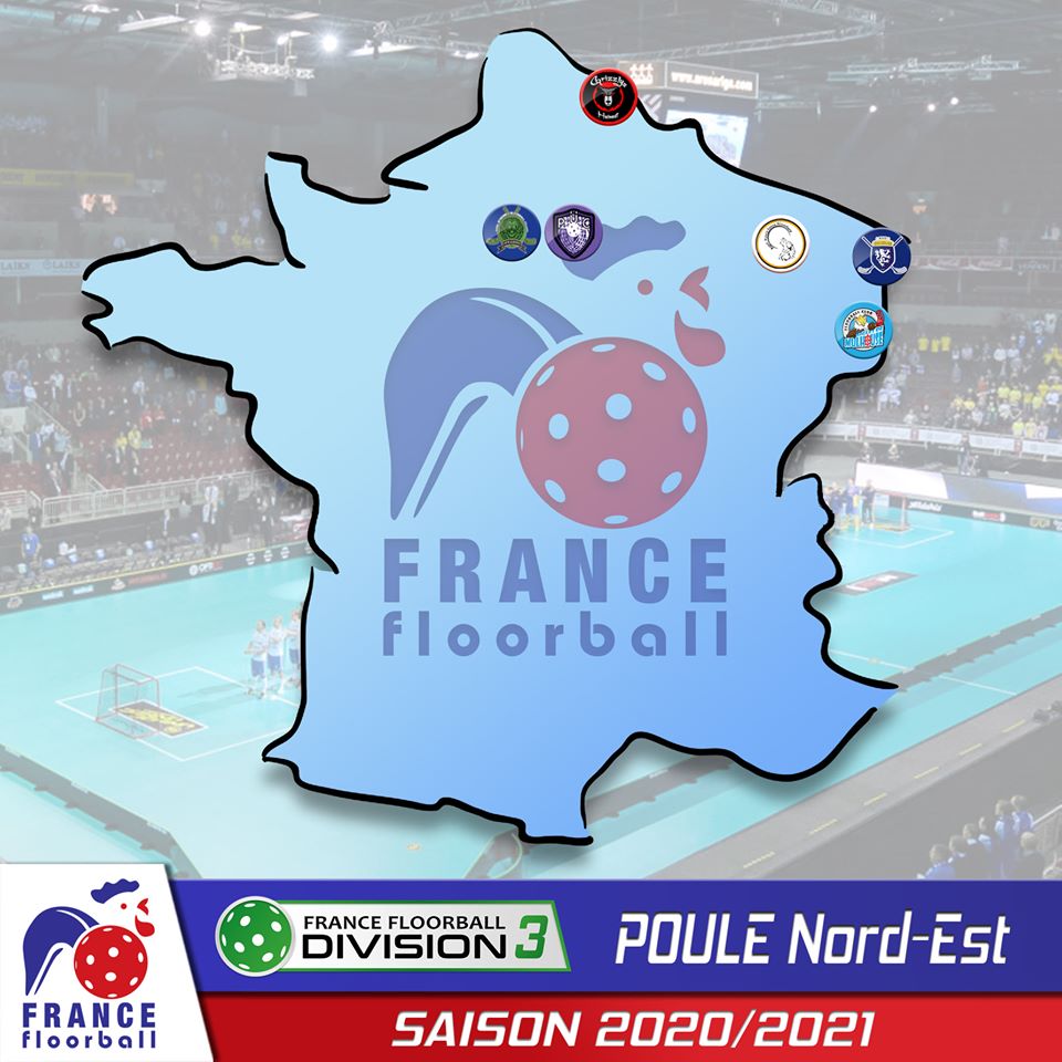 Championnat d3 adulte floorball poule est 2020 2021